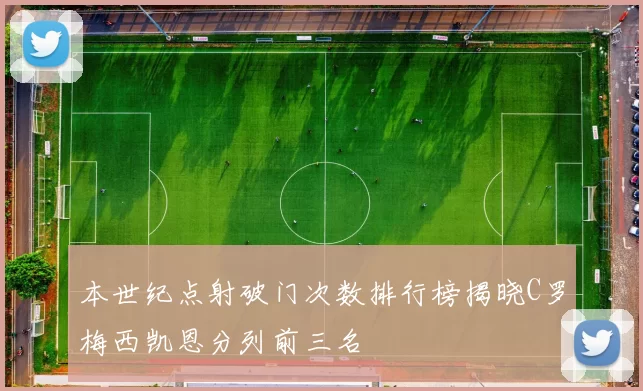 本世纪点射破门次数排行榜揭晓C罗梅西凯恩分列前三名